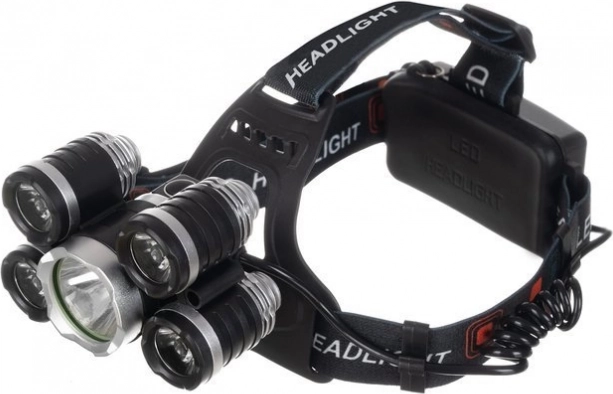 Zmogljiva osvetlitev s 5× LED Cree T6