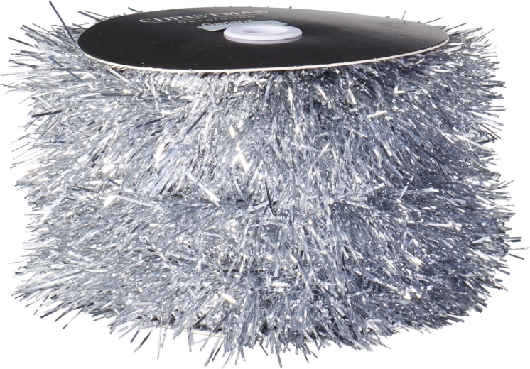 Srebrna božična veriga 9 × 1000 cm