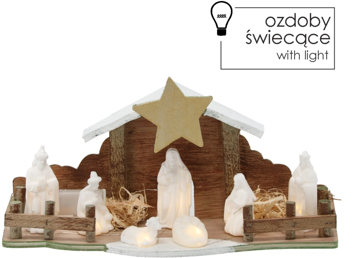 Topla LED osvetlitev za čarobno vzdušje