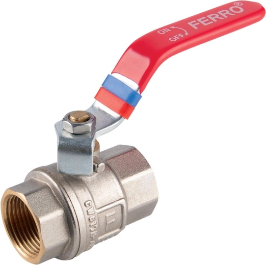 Krogelni polnopretočni ventil z ročico 3/4″ MM