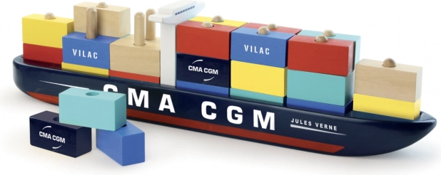 Lesena kontejnerska ladja CMA CGM Jules Verne – sestavljanka VILAC