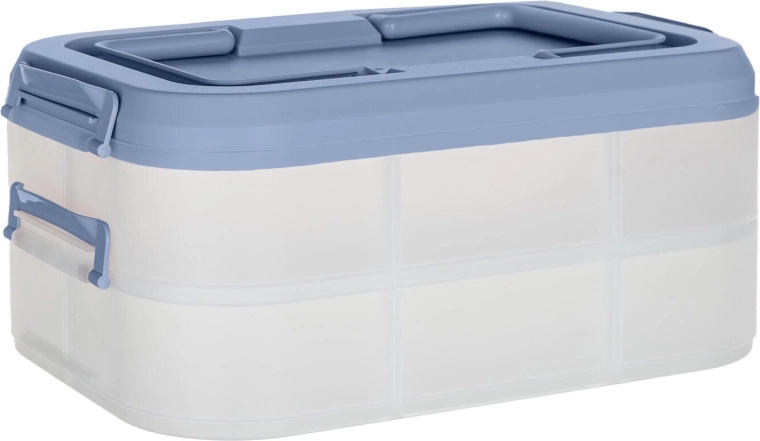 Two-Tier Party Container with Handles