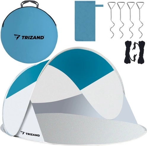 Plažni pop-up šotor Trizand 220x120x90 cm