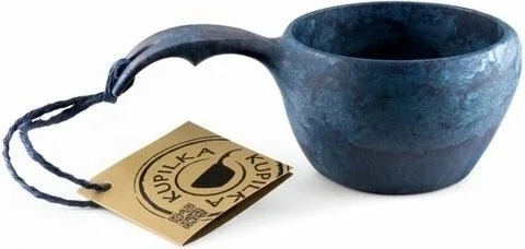 Kupilka set Blue – lonček 370 ml in spork 205