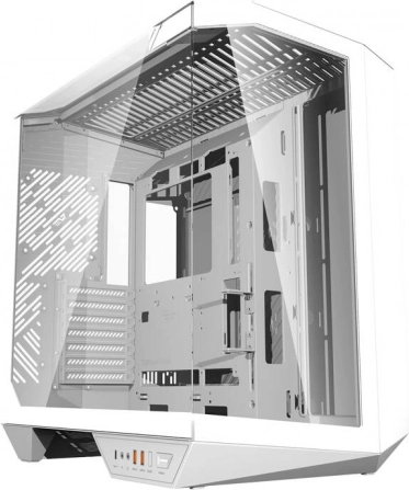 računalniško ohišje Darkflash DY470 brez ventilatorjev belo