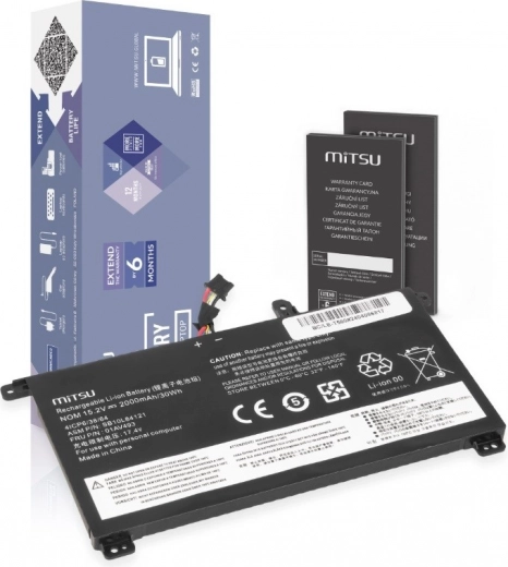 Baterija za Lenovo ThinkPad T570 in T580 2000 mAh