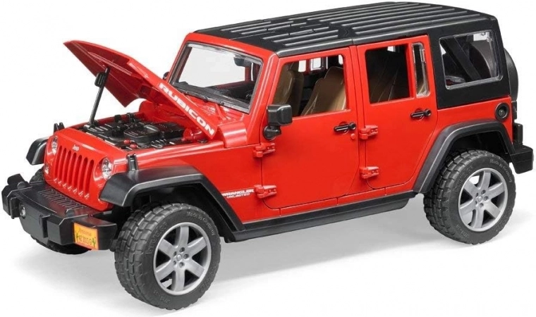 Opening hood with engine detail