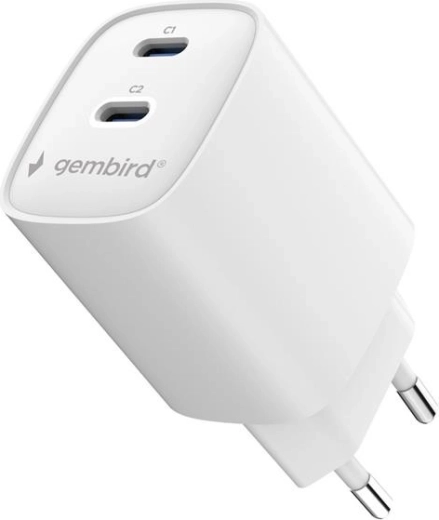 Dva USB‑C priključka za polnjenje dveh naprav