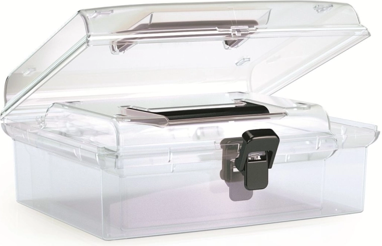 Plastični organizatorji NUF set 2v1, črni, 245 × 214 × 100 mm