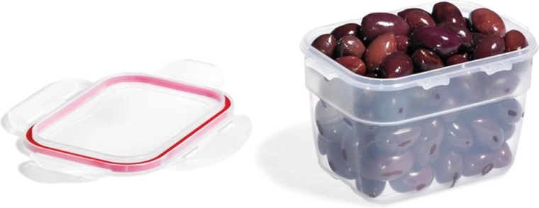 Škatla Lock & Lock Easy Match pravokotna 800 ml rdeča