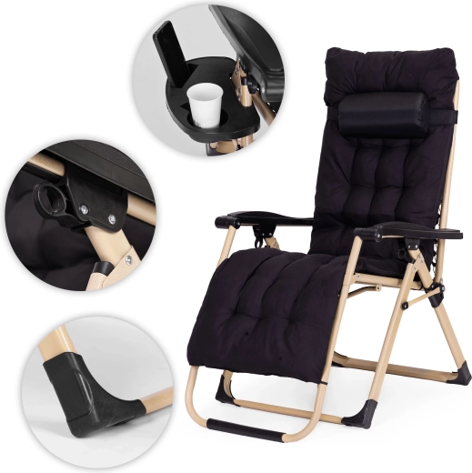 Priročna stranska mizica in stabilna konstrukcija