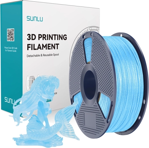 Sunlu PLA Twinkling filament bleščeče modra 1,75 mm 1 kg