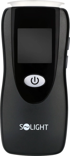 Solight profesionalni brezkontaktni tester alkohola s senzorjem Fuel Cell (0–5 ‰ BAC) – 1 kos