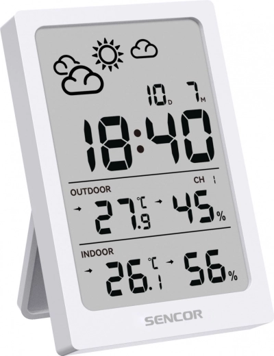 Clear large LCD display