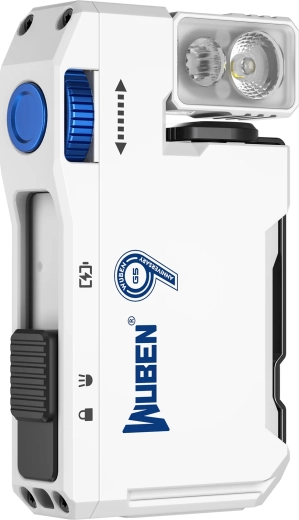 Glava vrtljiva za 180° in triosni ročaj