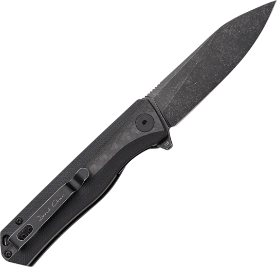 Odporno rezilo D2 z Black Stonewash