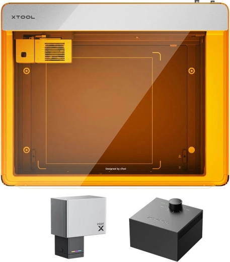 Laserski gravirnik in rezalnik XTOOL M1 Ultra 20 W 4 v 1 – komplet Deluxe
