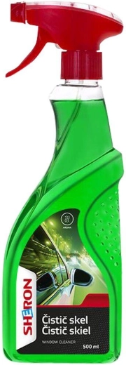 Čistilo za steklo z razpršilnikom 500 ml SHERON