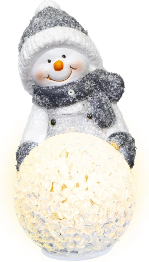 Retlux snowman light decoration with LED ball