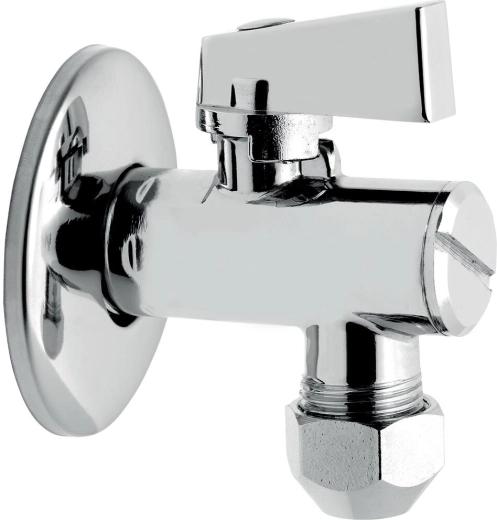 Kotna pipa brez filtra 1/2 x 1/2 s priključno matico