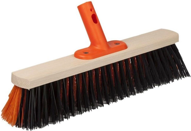 Cestna hibridna krtača 50 cm z najlonskimi vlakni za držalo KLIK