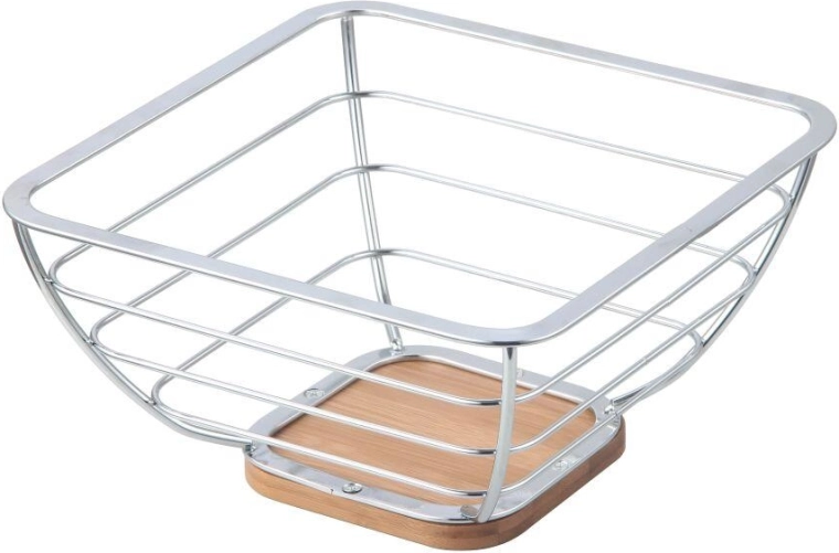 Sadna skleda iz kroma in bambusa 24 × 24 × 12 cm