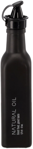Steklenička za olivno olje 250 ml črna