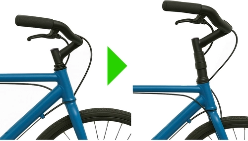 Handlebar rise up to 130 mm