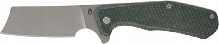 Gerber Asada Olive žepni nož 7,6 cm s stonewash rezilom in ročajem iz micarte