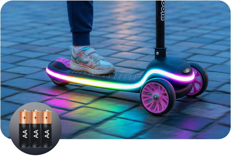LED-lit deck with 20 modes