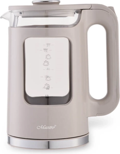 Stekleni električni grelnik vode 1,7 l 2200 W Maestro