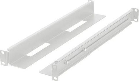 Drsne montažne letve za regal 397–680 mm, sive, 1U