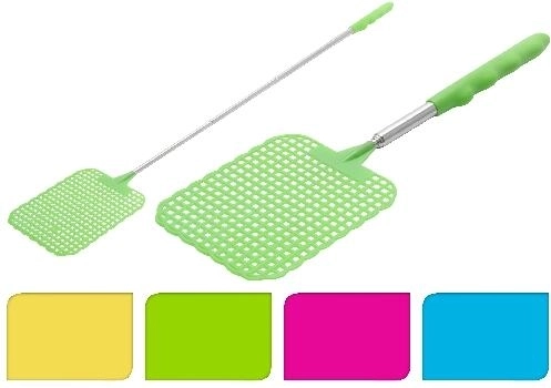 Teleskopska muholovka 24–56 cm, mešane barve