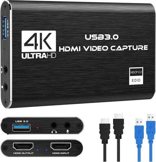 Renew force USB 3.0 HDMI kartica za zajem videa Full HD 1080p/60 fps s HDMI loop-out