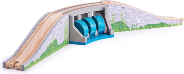 Most z vodnim padcem Bigjigs Rail