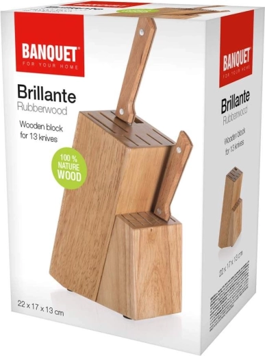 Pregledna in varna shranitev do 13 nožev