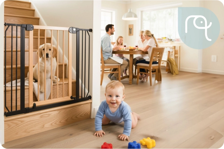 Univerzalna širina 76–104 cm in aretacija 90°