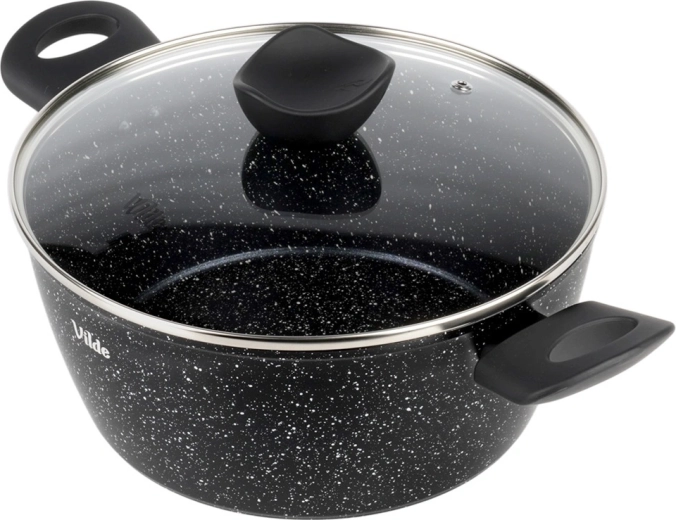 Steklen pokrov s parnim ventilom