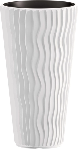 Cvêtinjak Prosperplast Sandy Slim bel 30 cm