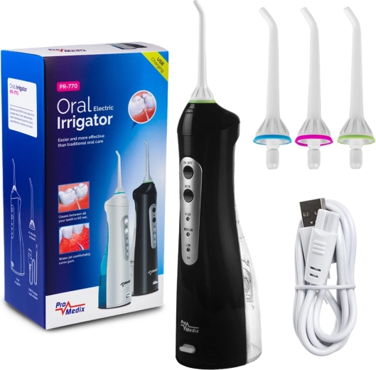 Promedix cordless oral irrigator