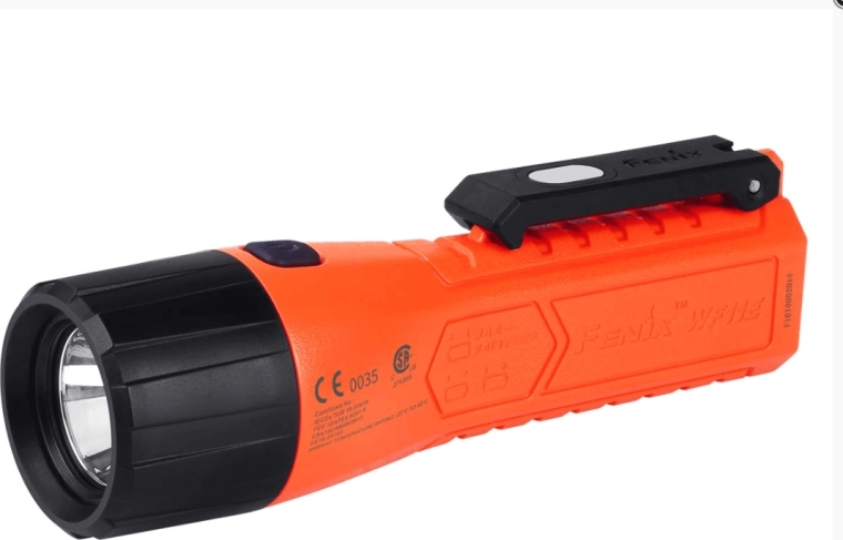 Fenix WF11E antistatična ATEX svetilka za eksplozijsko ogrožena območja 200 lm