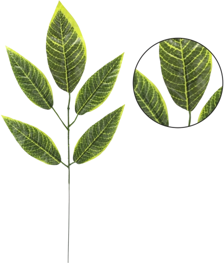 Umetna vejica z listi manga 57 × 24 cm