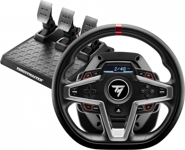 Dirkalni volan Thrustmaster T248 s pedali za PlayStation in PC