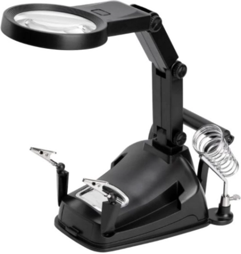 Lupa z 10 LED za delo na podrobnostih