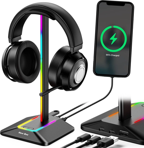 Two USB charging ports right on your desk