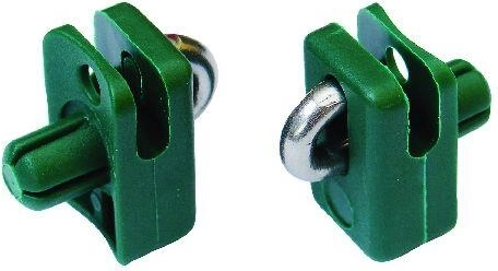 Sponka za napenjalno žico nerjaveča/pozinkana – set 10 kos