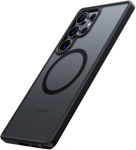Magnetni etui TORRAS Guardian‑Mag za SAMSUNG Galaxy S25 Ultra – črn