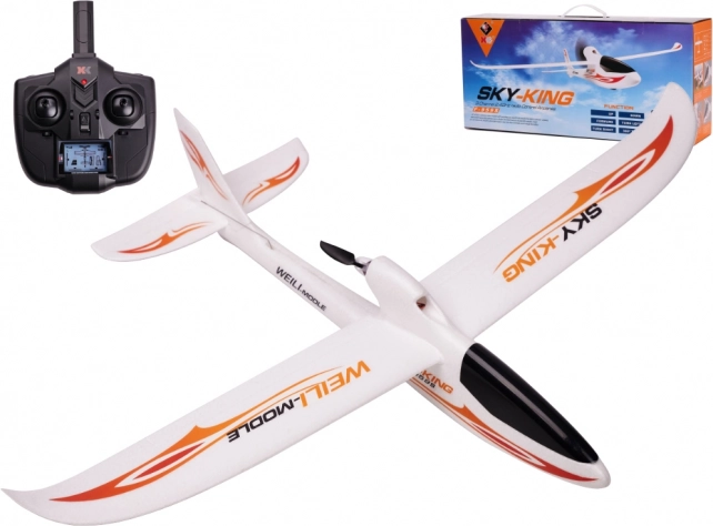 RC letalo WLtoys Sky King F959S 2,4 GHz – oranžno