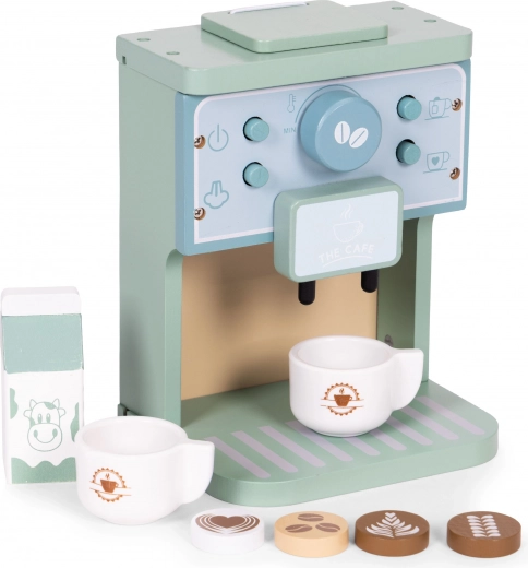 Lesen kavni aparat za otroke barista set 8 kosov ecotoys