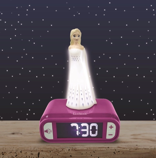 Sijoča 3D nočna lučka Elsa